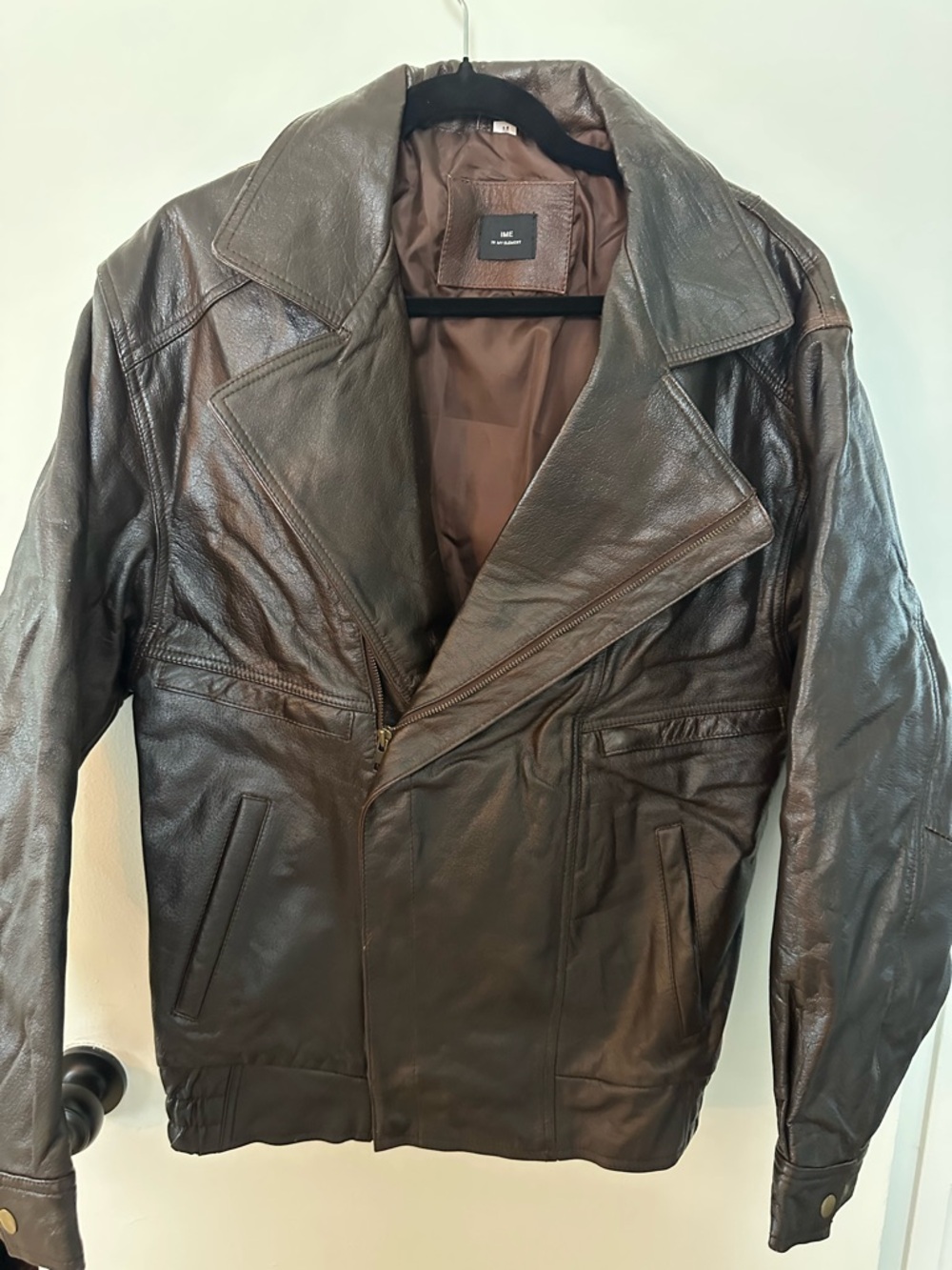 In My Element Real Cowhide Leather Jacket